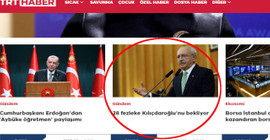 TRT'den '28 fezleke Kılıçdaroğlu'nu bekliyor' haberi