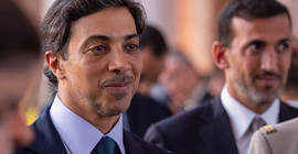 Şeyh Mansur, Manchester City maçı için İstanbul'a geldi