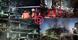 Başakşehir'deki fabrika yangını üç gündür söndürülemedi