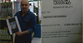 Kazı Kazan'dan 4 bin lira kazandığını sandı, bayi sayesinde 4 milyon lirasını aldı