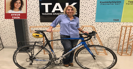 Kadınlar Lübnan’da barış için pedalladı