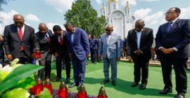 Rusya, Afrikalı liderlerin ziyareti sırasında Kiev'e saldırdı