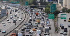 İstanbul'da tatil trafiği başladı