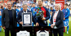 Ronaldo, 200'üncü milli maçında gol attı, kendi rekorunu kırdı