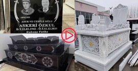 Mardin'de bir garip mezar taşı reklamı: 'Ahirette gözler üzerinizde olsun'