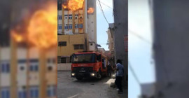 Adana’da kuyum atölyesinde yangın ve patlama