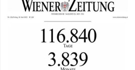 Dünyanın en eski gazetesi Wiener Zeitung 320 yıl sonra kağıt baskısına son verdi