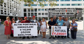 Altın Portakal Film Festivali çalışanları eylemde: Marifet kırmızı halıda yürümek değil