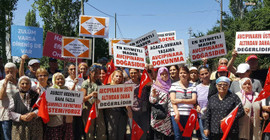 Sivas'ta bölge halkının maden protestosu: Bu asbest bütün çevre köylere yayılacak