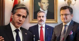 Fidan'dan ABD ve Ukrayna ile temaslar: Tahıl koridoru görüşüldü