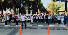 Ege Üniversitesi'nde işçiler iş bıraktı: 'Ek iş yaparak geçiniyoruz'