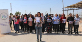 'Afrin'de 5 yıl içinde 99 kadın katledildi, bini aşkın kadın kaçırıldı'