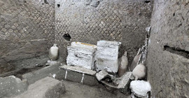 Pompeii yakınlarında yeni keşif: Köleler tarafından kullanılan yatak odası bulundu