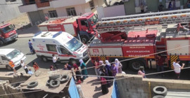 Mardin'de bir kadın bedenini ateşe verdi