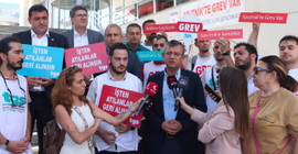 Sputnik grevine destek veren CHP'li Özel: Boykot edeceğiz