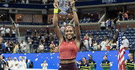 Amerika Açık tek kadınlarda şampiyon 19 yaşındaki Coco Gauff