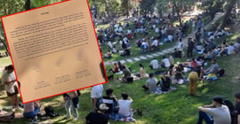 İçki yasağına karşı etkinlikte 'emre aykırı davranış' cezası