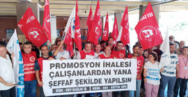 Balcalı işçilerinden düşük promosyona tepki: Alın terimiz üzerinden kimse kâr sağlayamaz
