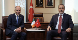 Bakan Fidan, İrlandalı mevkidaşı ile görüştü