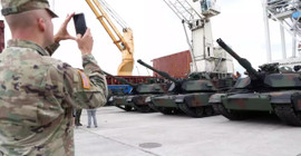 ABD yapımı Abrams tankları Ukrayna'da