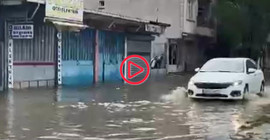 İstanbul sağanağa teslim: Yollar göle döndü, iş yerlerini su bastı