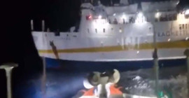 Lampedusa'dan yola çıkmıştı: İtalya'da 177 kişiyi taşıyan feribotta yangın