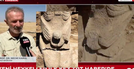 Kazı başkanı açıkladı: Heykel parçalar halinde bulundu