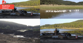 1. Derece sit alanı olan Süleymanlı Gölü risk altında: Bunun adı temizlik değil, talan