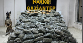 Antep'te bir araçtan 180 kilo uyuşturucu çıktı: İki gözaltı