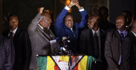 Zimbabve'de Mnangagwa dönemi başladı