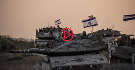 Gazze sınırında tank hareketliliği başladı