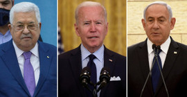 Biden, Mahmud Abbas ve Netanyahu ile görüştü