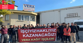 Grevdeki Vera kağıt işçilerinin tamamı işten çıkarıldı: 'Hakkımızı istedik, çok şey istemedik'