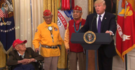 Trump bu kez Amerikan Yerlilerini aşağıladı