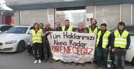 Ücretlerini isteyen işçilere gözaltı