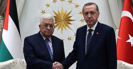 Erdoğan Abbas ile görüştü