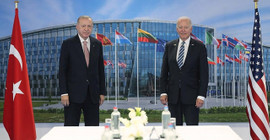 Erdoğan, Biden ile görüştü