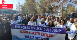 Özak işçilerinin direnişine sendikalardan destek: 'Patron, direnişi kırmak için işçilere yüksek tazminat teklif ediyor'