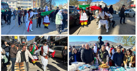 Dersim'de yeni yıl, 'Gağan' geleneğiyle kutlandı