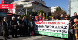Mersin'de liman protestosu: 'Yaşam alanlarımıza zarar verecek'