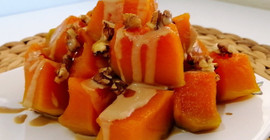 Kabak tatlısı değil adeta bala dönüşüyor! Erime olmadığı gibi lezzeti de böyle çok daha fazla artıyor