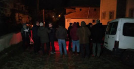 Kocaeli'de heyelan: 5 katlı bina boşaltıldı