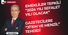 CANLI YAYIN... Emekliler tepkili “2024 sefalet yılı olacak”-Gazetecilere “JİTEM ve menzil” tehdidi I Yakın Takip