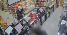 Avustralya’da polis palyaço maskeli hırsızı arıyor