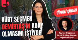 CANLI... GÜNÜN İÇİNDEN |KÜRT SEÇMEN DEMİRTAŞ’IN ADAY OLMASINI İSTİYOR...
