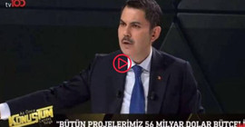 Murat Kurum'dan canlı yayın gafı: Depremde 50 bin değil '130 bin canımız gitmiş'
