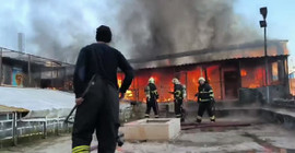 Diyarbakır'daki güvercin otelinde yangın: 300 kuş öldü