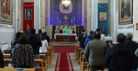 Santa Maria Kilisesi'nde saldırı sonrası ilk pazar ayini