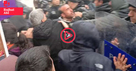 'Büyük Özgürlük Yürüyüşü' Urfa'da: Polis plastik mermi kullandı, milletvekillerine saldırdı