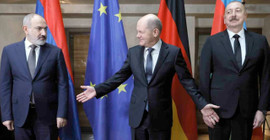 Scholz, Münih'te Paşinyan ve Aliyev'i görüştürdü